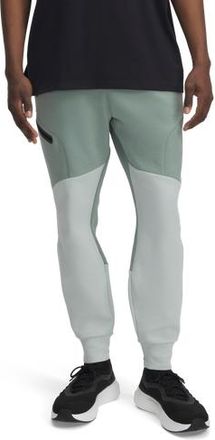 Under Armour Mens Unstoppable Fleece Joggers - - Hydro Green / Silica Green / Black Size 3XL
