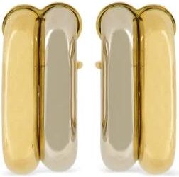 Paco Rabanne Earrings, female, Yellow, Size: ONE SIZE XL Link Earrings