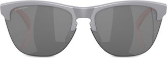 Oakley Frogskins Lite cat-eye sunglasses - unisex - Polycarbonite/Acetate - 63 - Grey