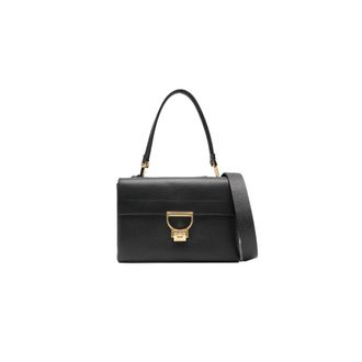 Coccinelle Arlettis Handtas - Dames - Handtassen - Zwart - ONE Size - Leer - Tassen