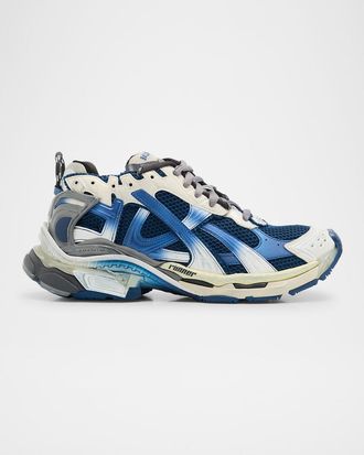 Balenciaga Mens Mesh Runner Sneakers