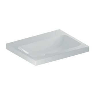 Keramag Keramag - Geberit Icon Light Lavabo, 60 Cm X 48 Cm, Sin Agujero Para Grifo
