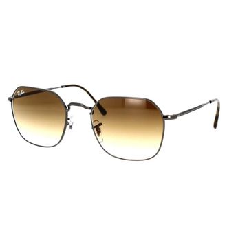 Ray-Ban Geometrische zonnebril Jim - Stijlvol ontwerp - unisex - Zonnebrillen - Grijs - 53 MM - Accessoires