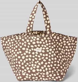 Barts Shopper im Allover-Look Modell JUNO in Mittelbraun, Gr&ouml;&szlig;e 1