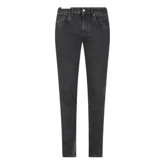 Pantaloni Torino Uomo, Jeans, Nero, W32, new