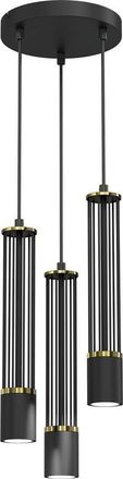 Milagro Milagro L&aacute;mpara Minimalista Colgante Negro Dorado 90 Cm