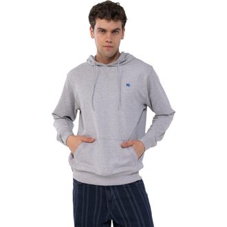 Members Only Pullover Hooded Sweatshirt in Heather Grey at Nordstrom, Size Xx-Large