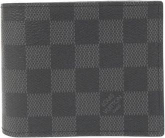 Louis Vuitton Pre-owned Bi-fold Portemonnee - Heren - Vintage Accessoires - Grijs - ONE Size - Vintage