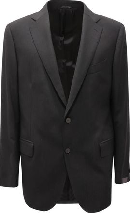 Lardini Wollen Pak Drop 7 - Heren - Blazers - Zwart - 3XL - Wol - Jassen