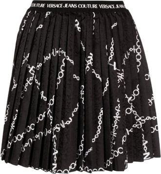 Versace Jeans Couture Rokken Zwart - Dames - Korte rokken - Zwart - 2XS - Rokken