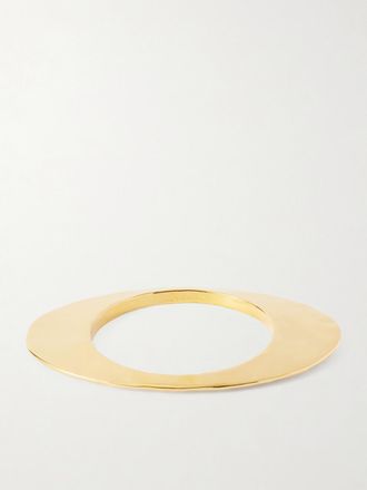 Saint Laurent Bracciale In Metallo Dorato Blade - Oro