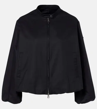 Moncler Gruissan cotton-blend bomber jacket