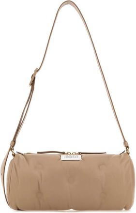 Maison Margiela Antiqued Pink Leather Glam Slam Shoulder Bag