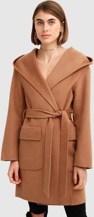 Belle & Bloom Sweet Escape Robe Coat in Camel at Nordstrom, Size X-Small Au