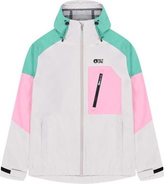 Picture Abstral + 2.5L Jacket Regenjacke f&uuml;r Damen | wei&szlig;