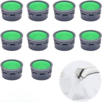 OEM Juego De 10 Piezas Para Aireador De Grifo: Incluye Junta, Filtro, Limitador, Accesorios De Ba&ntilde;o, Cartucho De Filtro Y Repuestos Para Ba&ntilde;o