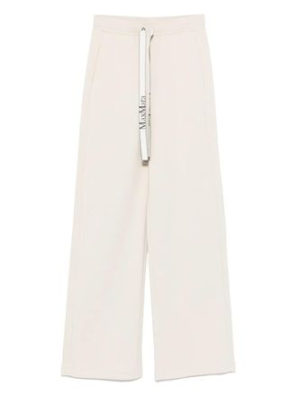 Max Mara drawstring track pants - Neutrals