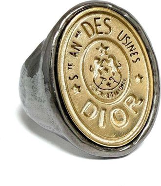 Dior Metal Band Ring (Pre-Owned)