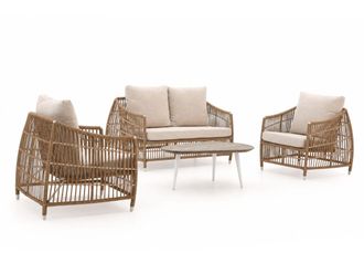 Manifesto Furniture Manifesto Ortello/ROUGH-K stoel-bank loungeset 4-delig 4-zits