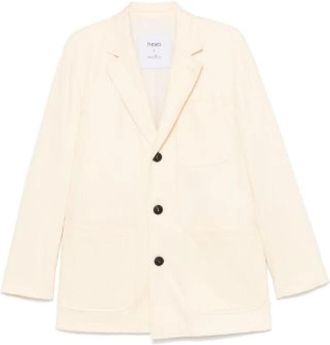 Hev&ograve; Jacket - Heren - Blazers - Beige - 2XL - Jassen