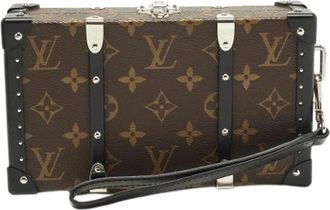 Louis Vuitton Pre-owned Neo Wallet Trunk - Heren - Vintage Clutch - Zwart - ONE Size - Vintage