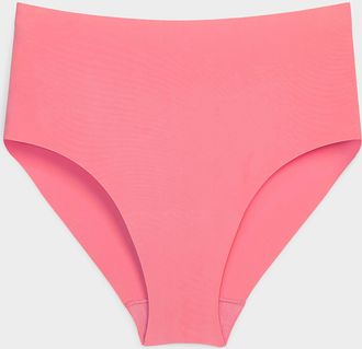 Miiyu Womens Laser-cut high-waist cheeky panty Recycled nylon