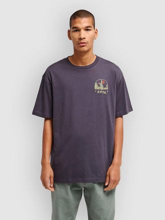 Rvca Saguaro Canyon T-Shirt blau