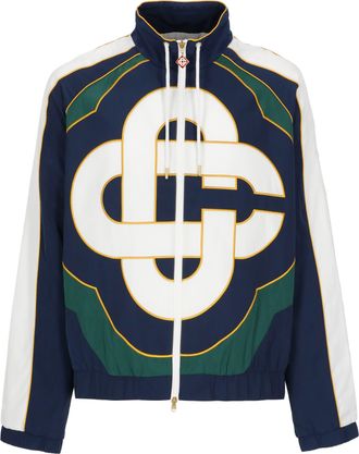 Casablanca Multicolor Printed Poly Taffeta Jacket