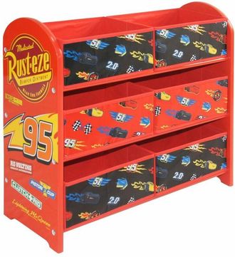Disney Scaffale Portagiochi Disney Cars