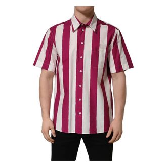 Dolce & Gabbana Short Sleeve Shirts, male, Multicolor, Size: M Casual shirt