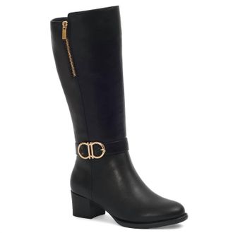Andrea Womnes Tall Riding Boots In Black