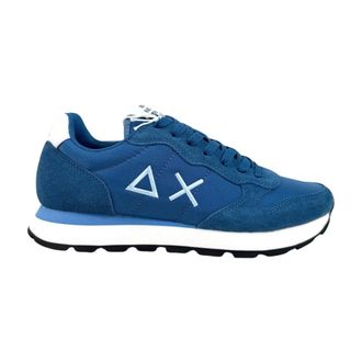 Sun 68 Sneakers, male, Blue, Size: 12 US Tom Solid Sneaker