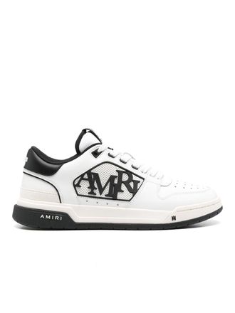 Amiri Classic Sneakers In White And Black Leather