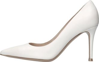 Gianvito Rossi Gianvito 85 Pump - Dames - Pumps - Beige - 39 EU - Leer - Schoenen