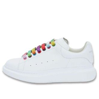 Alexander McQueen Oversized Sneaker White Multicolor 553680WHX9P9035