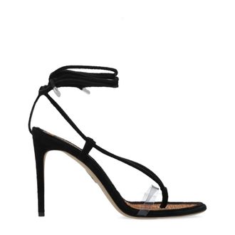 Dsquared2 High Heel Sandals, female, Black, Size: 8 1/2 US Twin Heeled Sandals