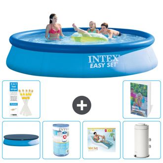 Intex Piscina Easy Set Redonda - 396x84 Cm - 7-piezas S113