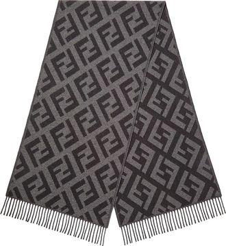 Fendi Sciarpa in cashmere FF - FENDI - gender_Man