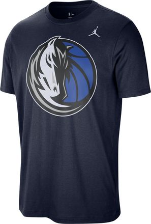 Nike Mens Dallas Mavericks Essential Jordan Statement T-Shirt in Blue | IM8822-419