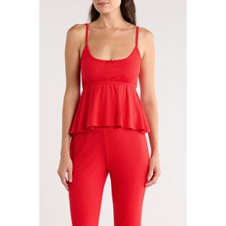 Kilo Brava Print Pajama Camisole in Scarlett Dot at Nordstrom, Size X-Large