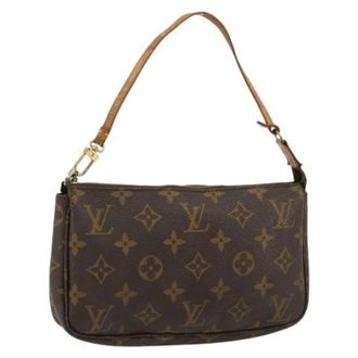 Louis Vuitton Pre-owned Handbags, female, Brown, Size: ONE SIZE Pre-owned Pochette Accessoires