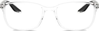 Prada transparent glasses - men - Acetate - 55 - Neutrals