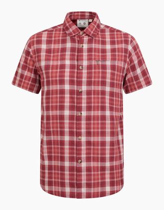Mountain Warehouse Mens Mountain Warehouse Mens Cotton Shirt - Red - Size: Regular/34