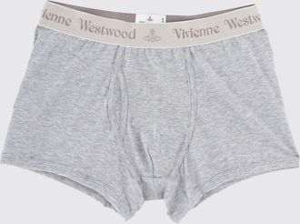 Vivienne Westwood Set di tre boxer in cotone stretch con fascia logata