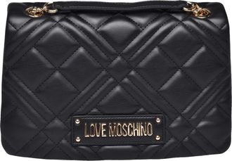 Love Moschino Tassen, Dames, Zwart, ONE Size, Tracolla Schoudertas