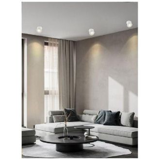 Trade Shop Trade Shop Traesio - Trade Shop - Faretto Led A Superficie Orientabile 7w Luce Naturale Fredda Calda Bianco F-7w-b