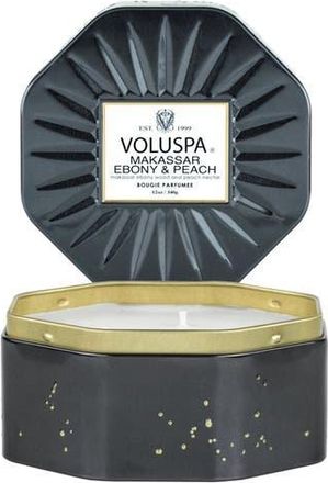 Voluspa Makassar Ebony & Peach Octagon Tin Candle at Nordstrom Rack