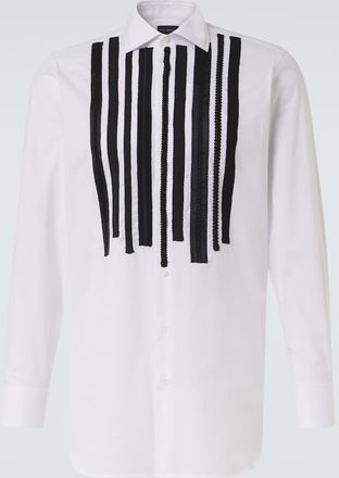 Junya Watanabe x Guy Rover - Camicia in cotone a righe