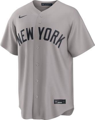Nike Giancarlo Stanton New York Yankees Nike Mens MLB Replica Jersey in Grey | RP26NKRDNK9-2EJ