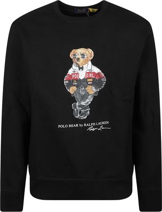Polo Ralph Lauren Sudadera de Oso - Sweatshirts & Hoodies - Hombre - Negro - M